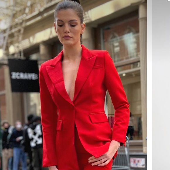 Jackets & Blazers - 90s Red Blazer